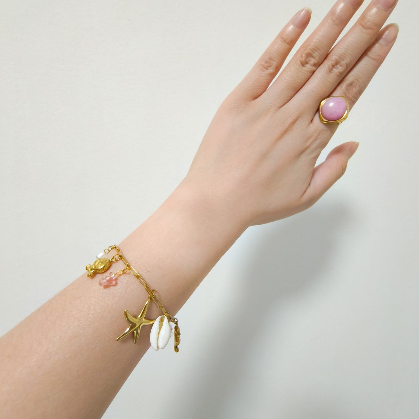 Anillo Siena Rombo acero y ajustable