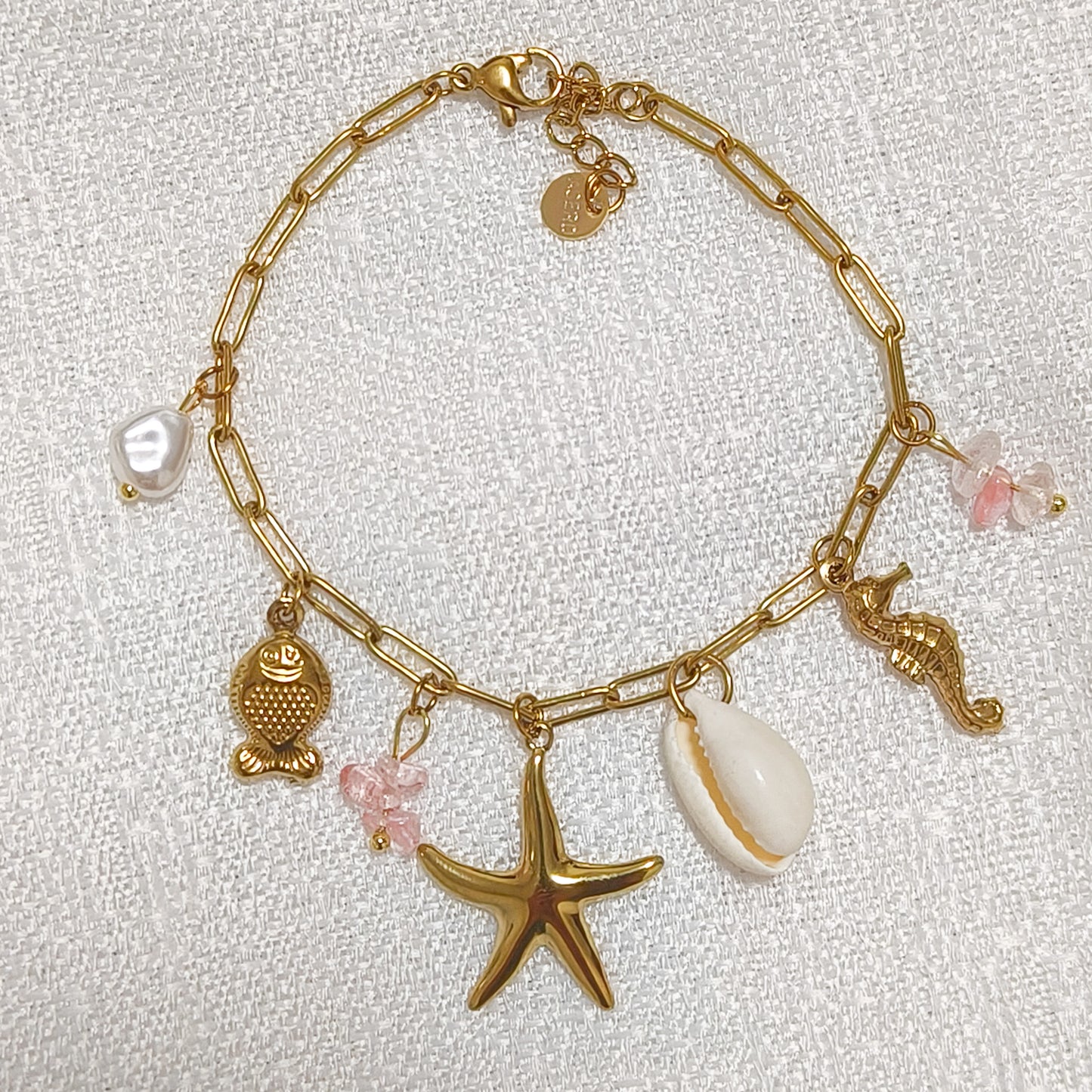 Pulsera Isla Estrella Dorada