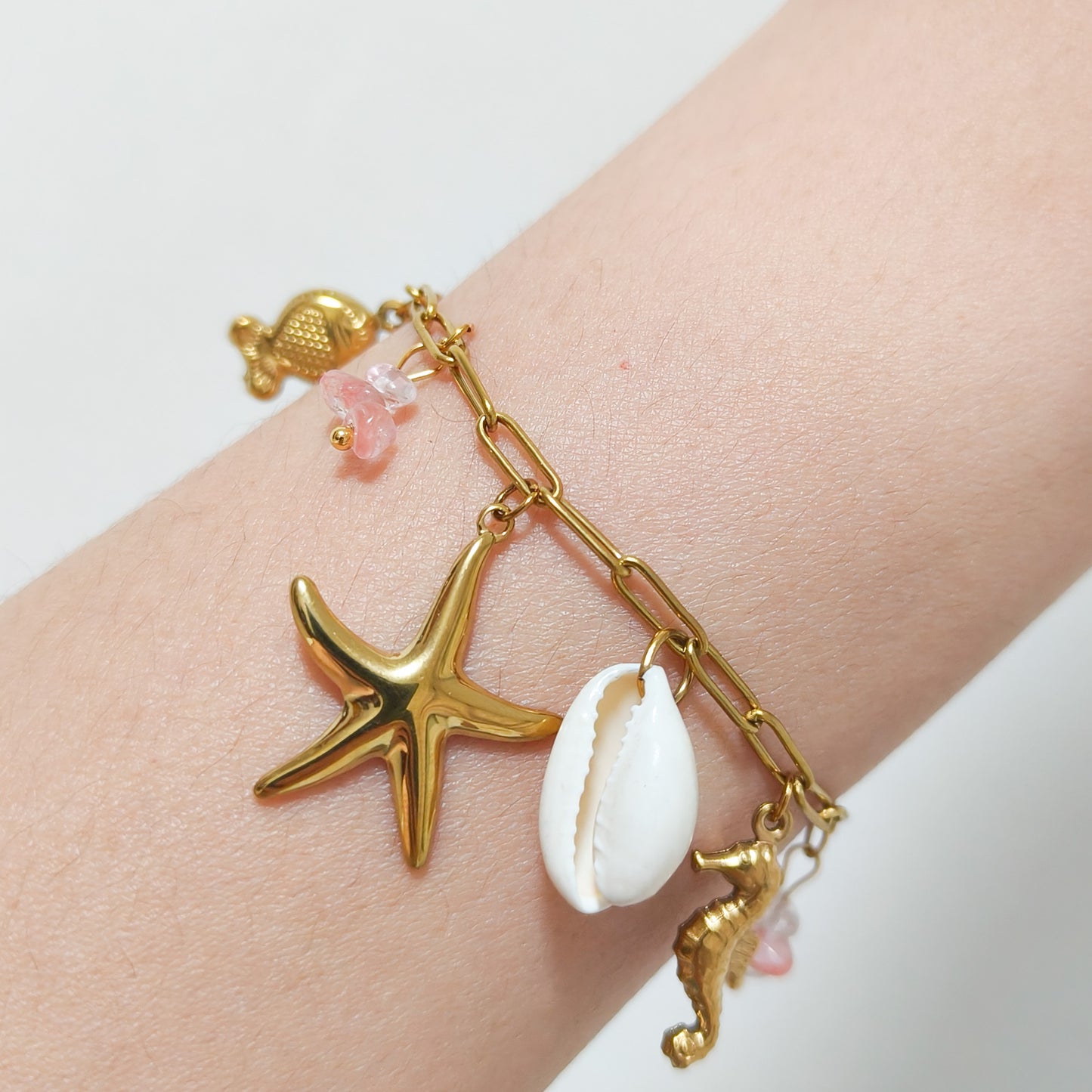 Pulsera Isla Estrella Dorada