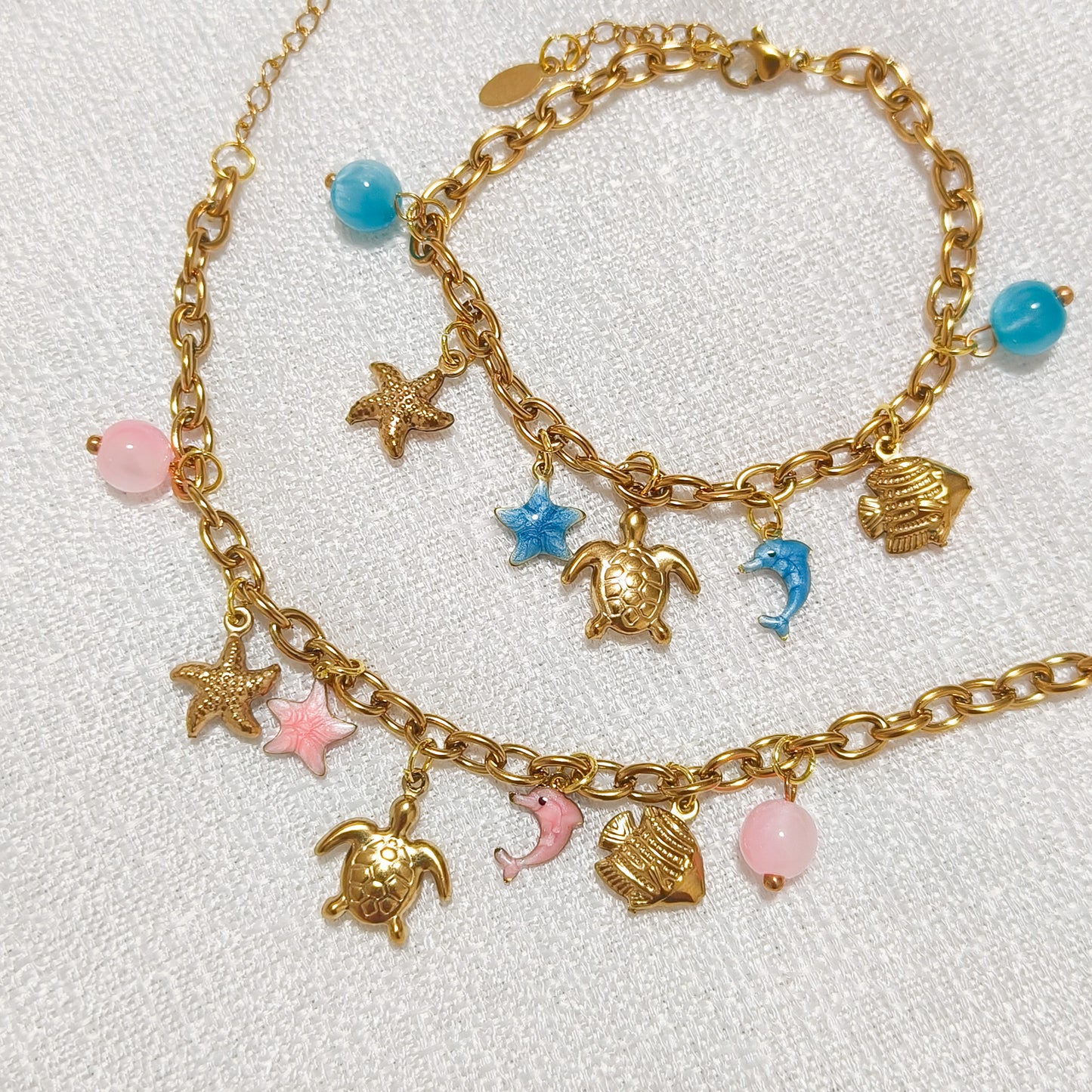 Pulsera Bianca del Mar Tortuga ( 2 colores)