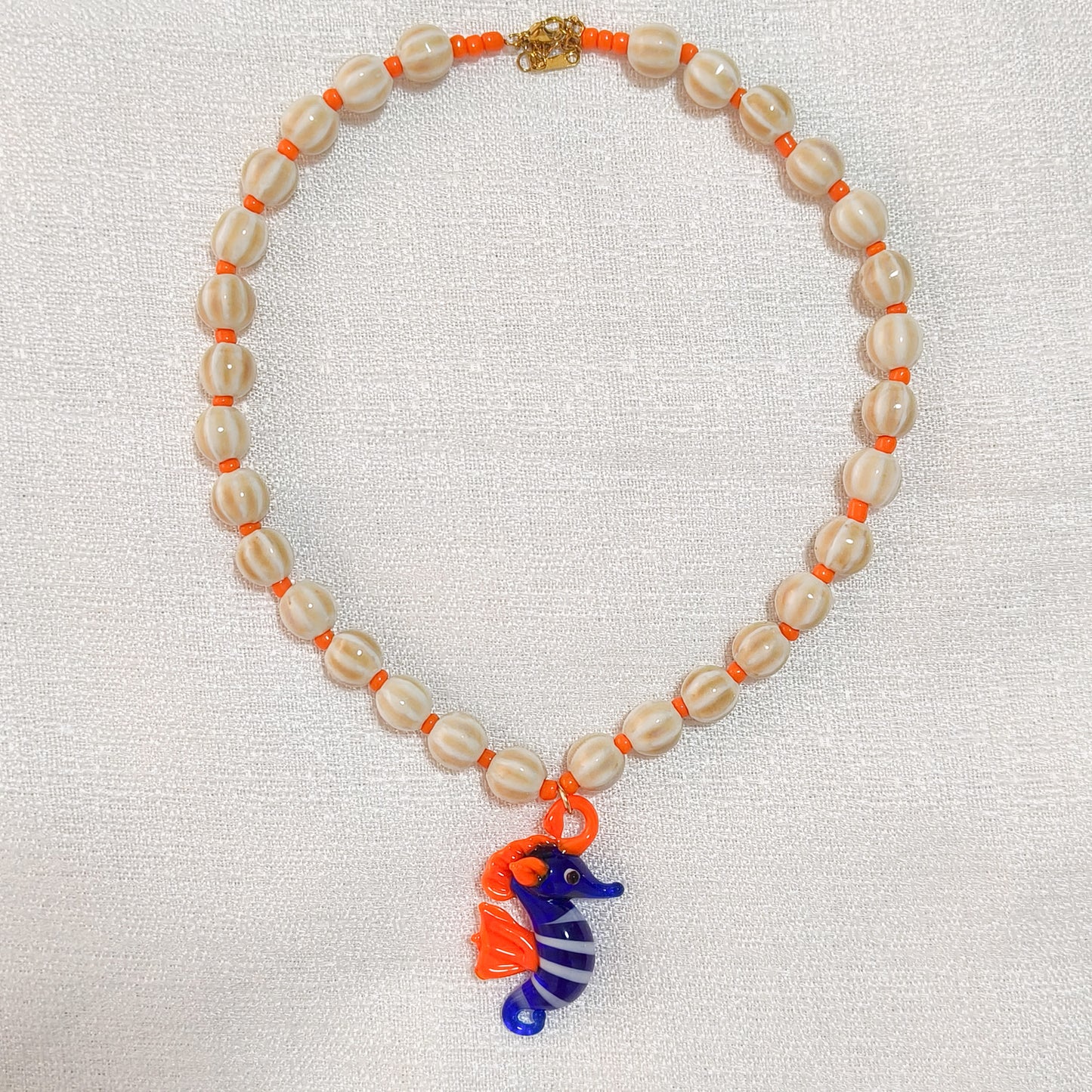 Collar Coralina Marino ( 2 modelos_estrella y caballito del mar)