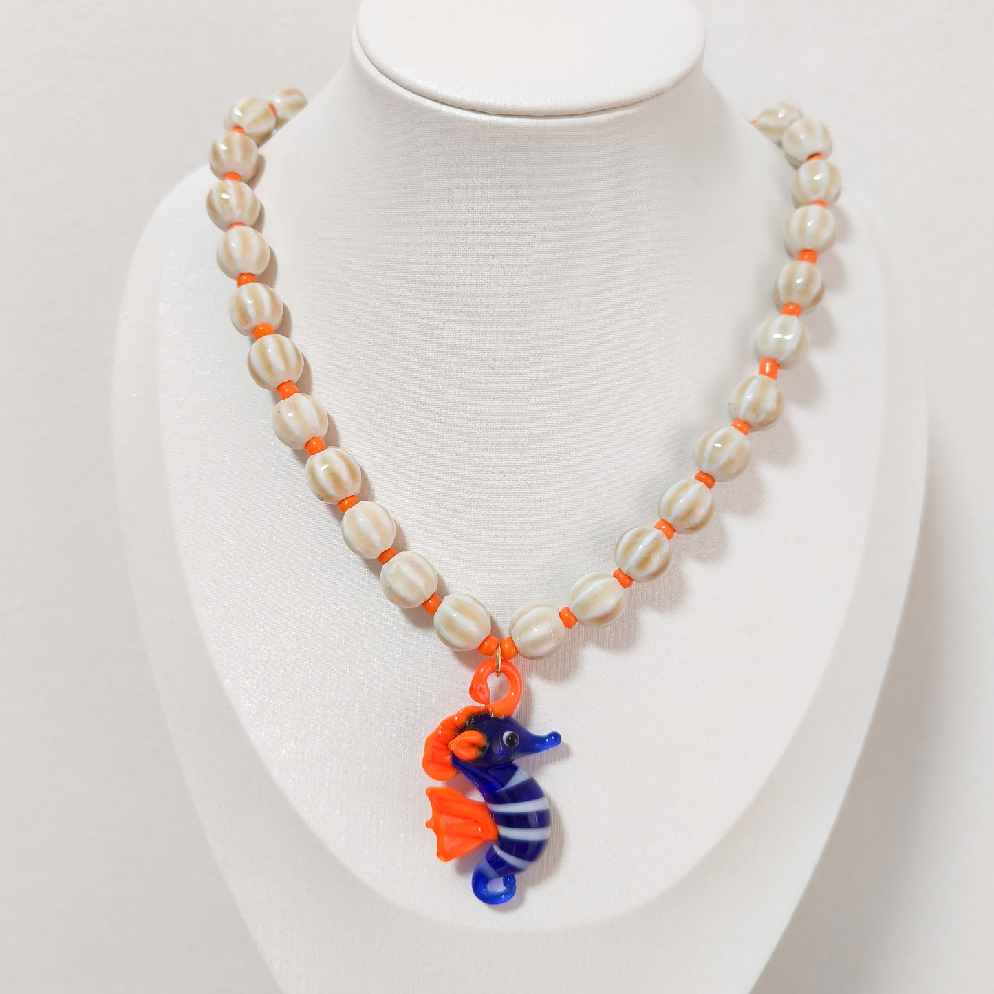 Collar Coralina Marino ( 2 modelos_estrella y caballito del mar)
