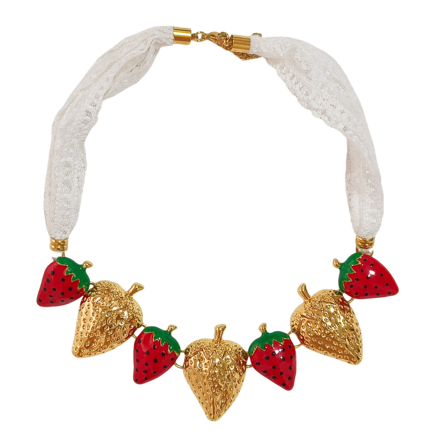 Collar Fragola Fresa ( 2 colores)