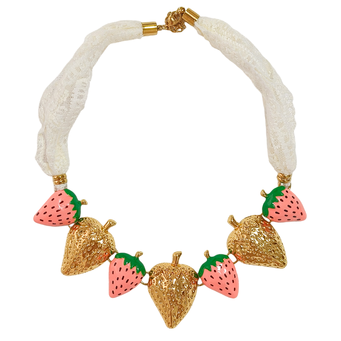 Collar Fragola Fresa ( 2 colores)