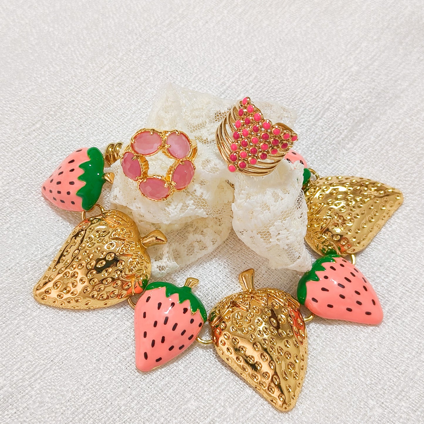 Collar Fragola Fresa ( 2 colores)