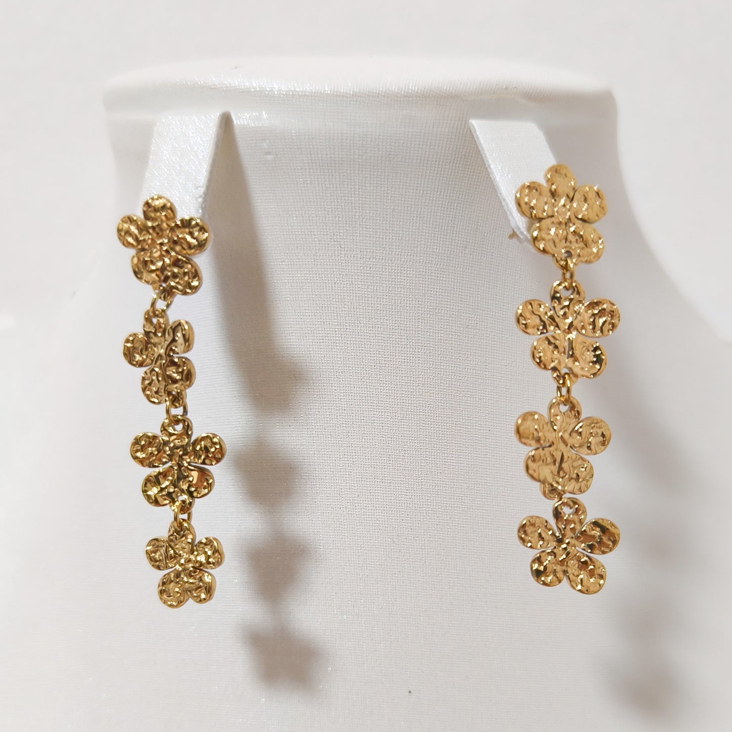 Pendientes largo Sicilia Flor