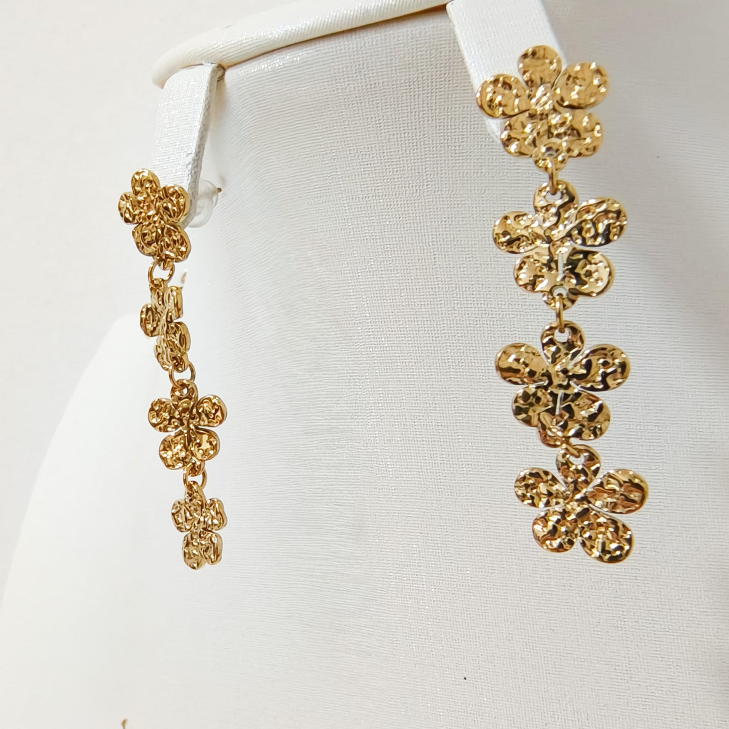 Pendientes largo Sicilia Flor