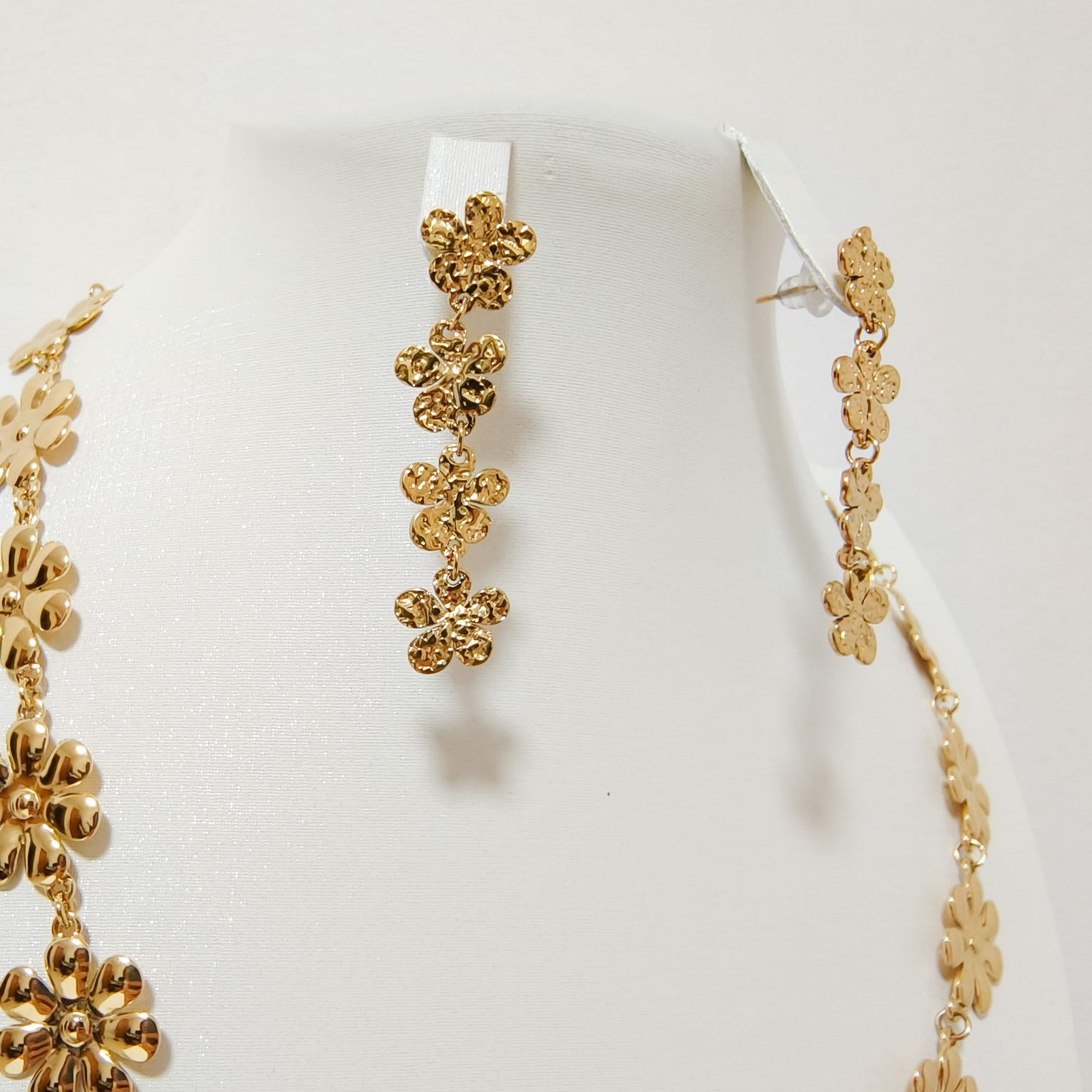 Pendientes largo Sicilia Flor