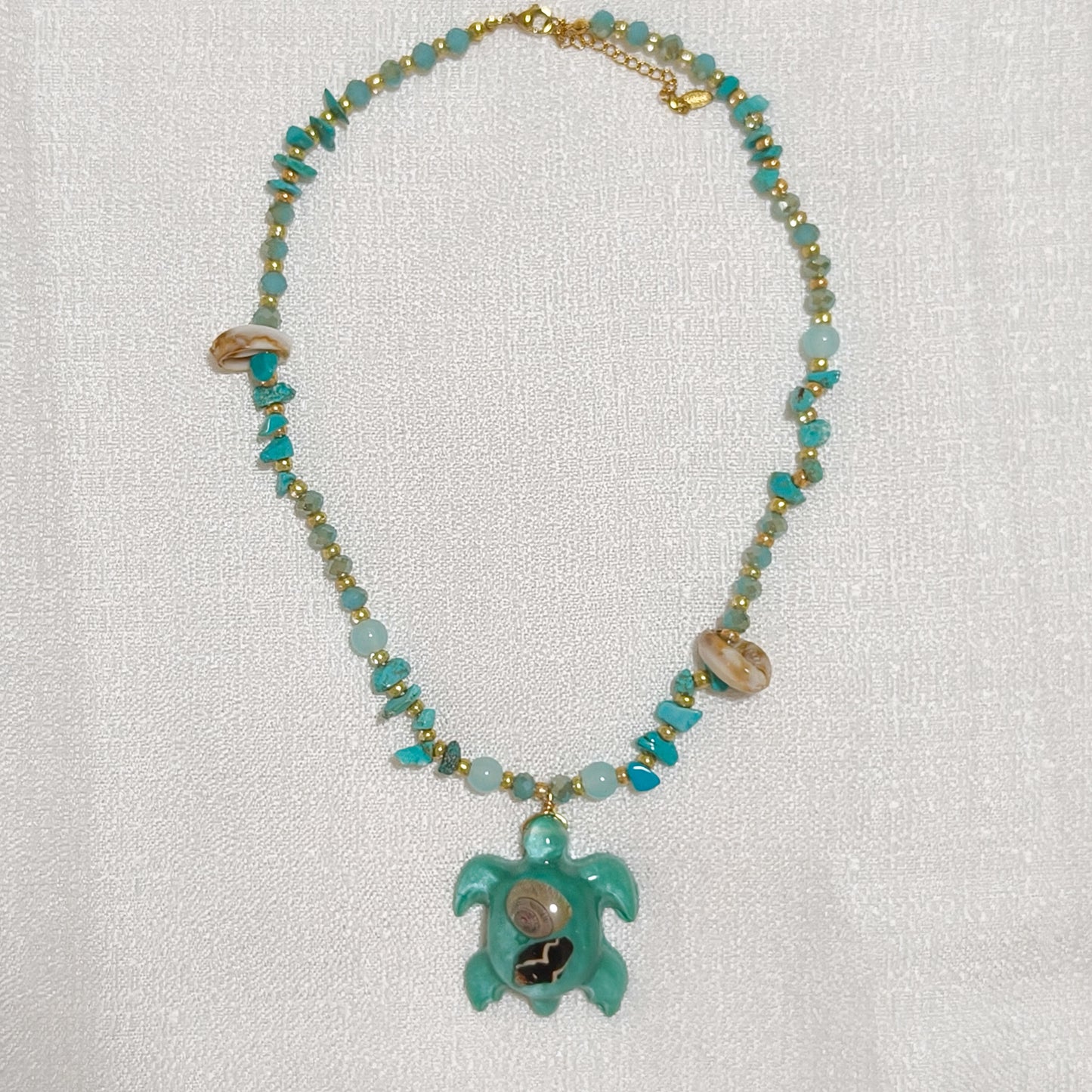 Collar Tortuga Caribe 2 colores