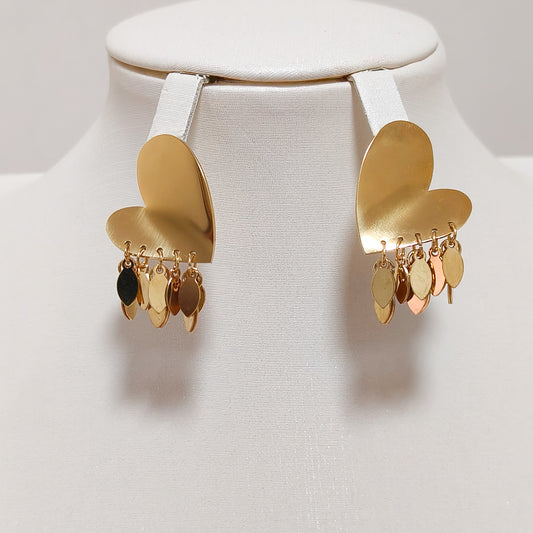 Pendientes Corazón lluvia