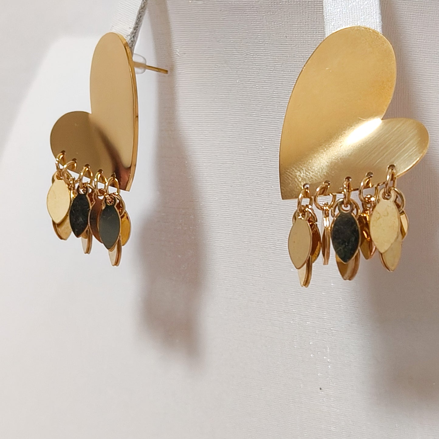 Pendientes Corazón lluvia