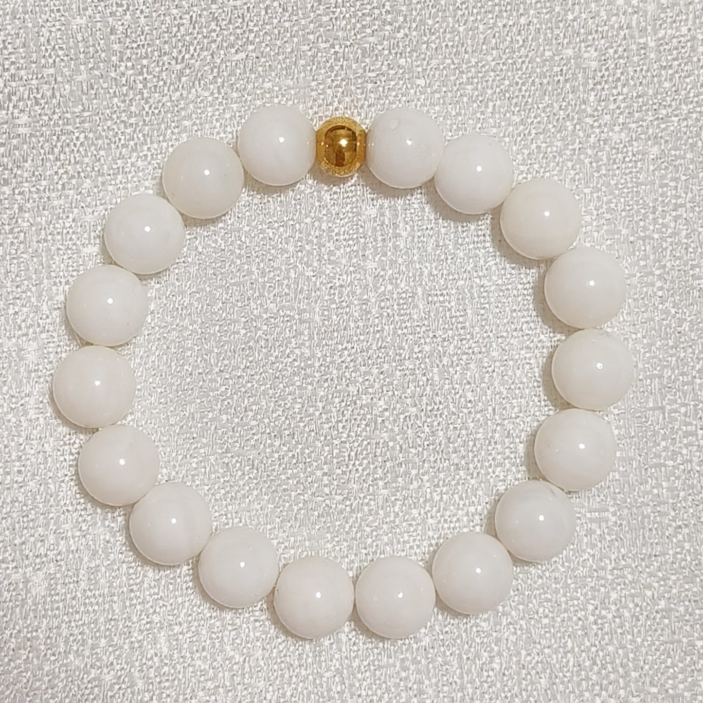 Look Luna Blanca (collar + pulsera) serie energia