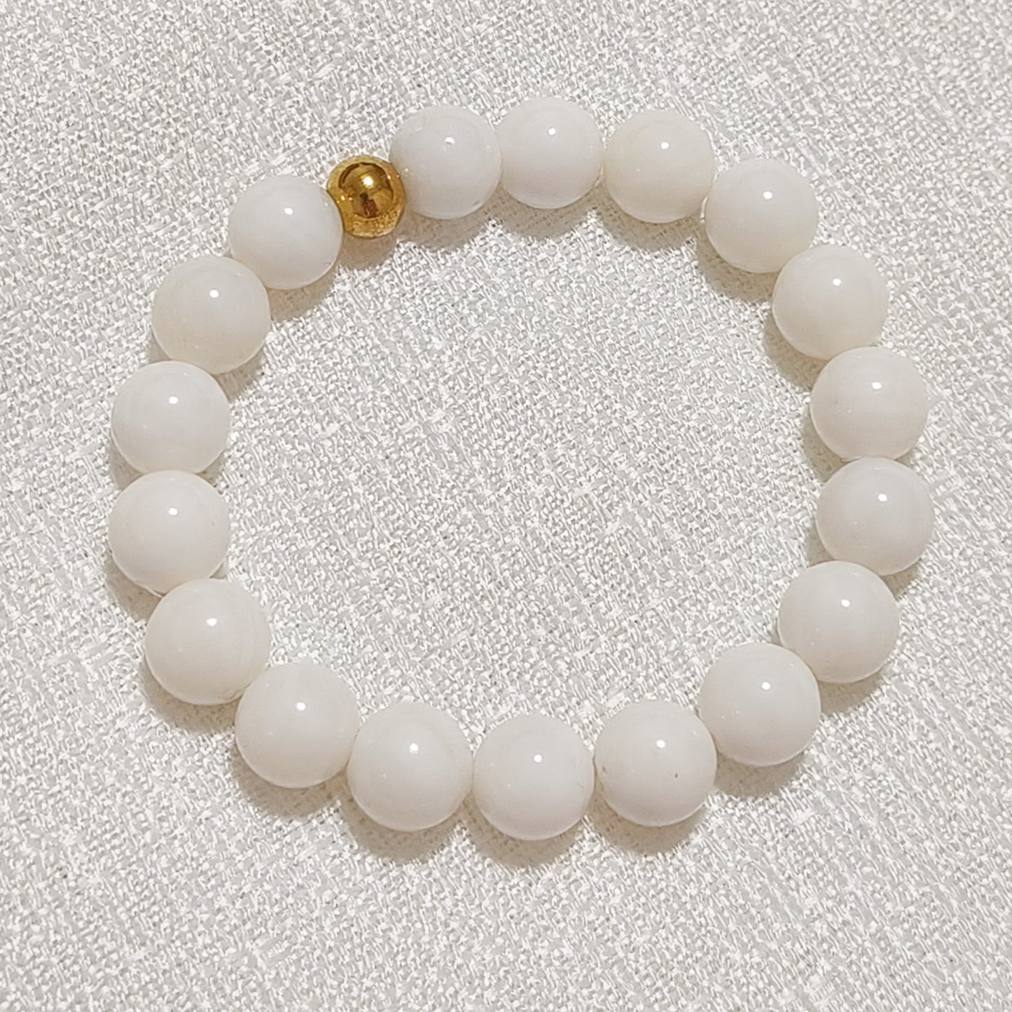 Look Luna Blanca (collar + pulsera) serie energia