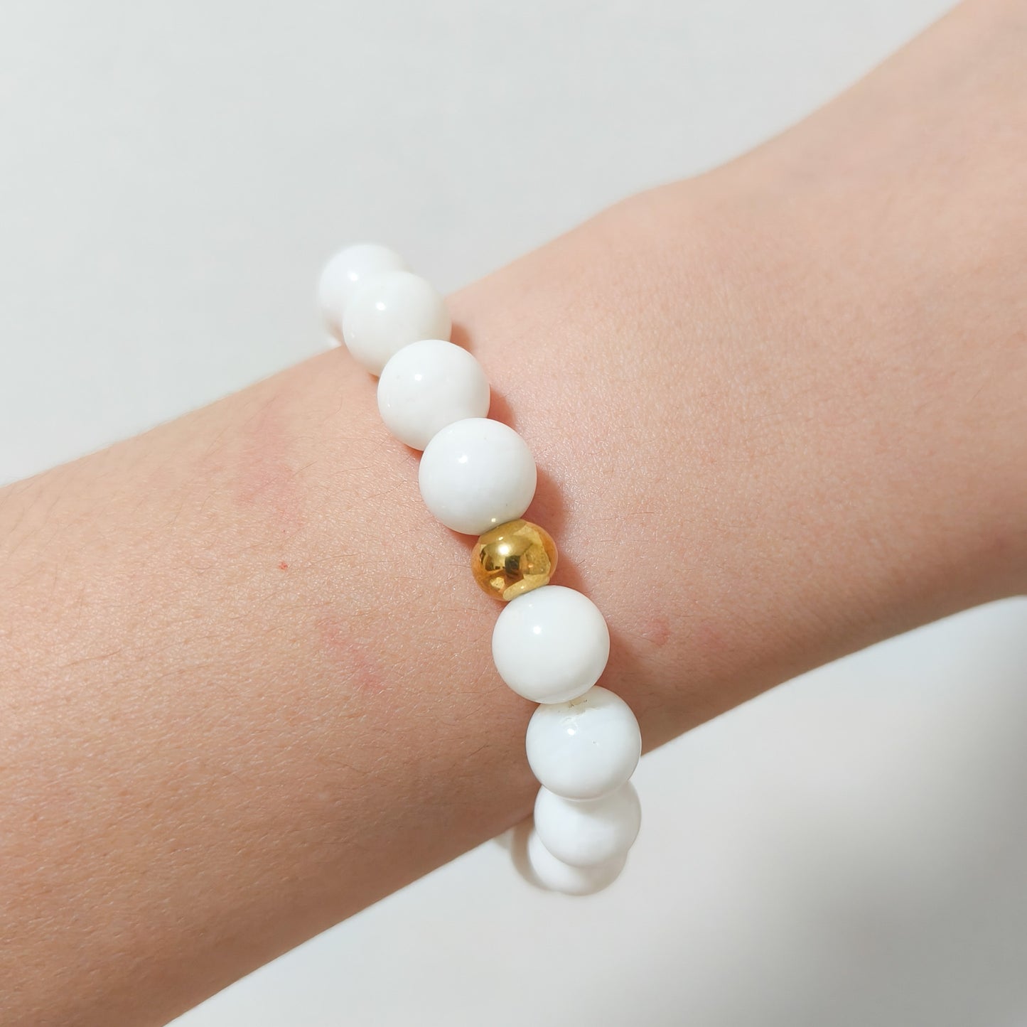 Look Luna Blanca (collar + pulsera) serie energia