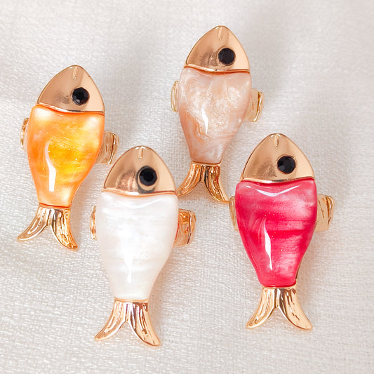 Anillo Pez Fiorella ( ajustable)