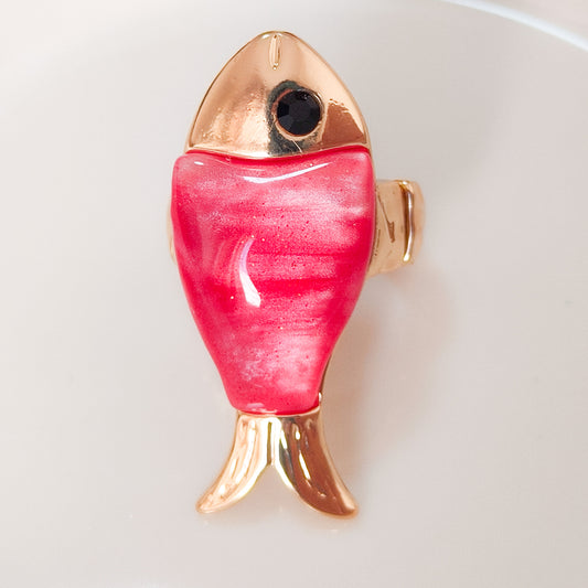 Anillo Pez Fiorella ( ajustable)