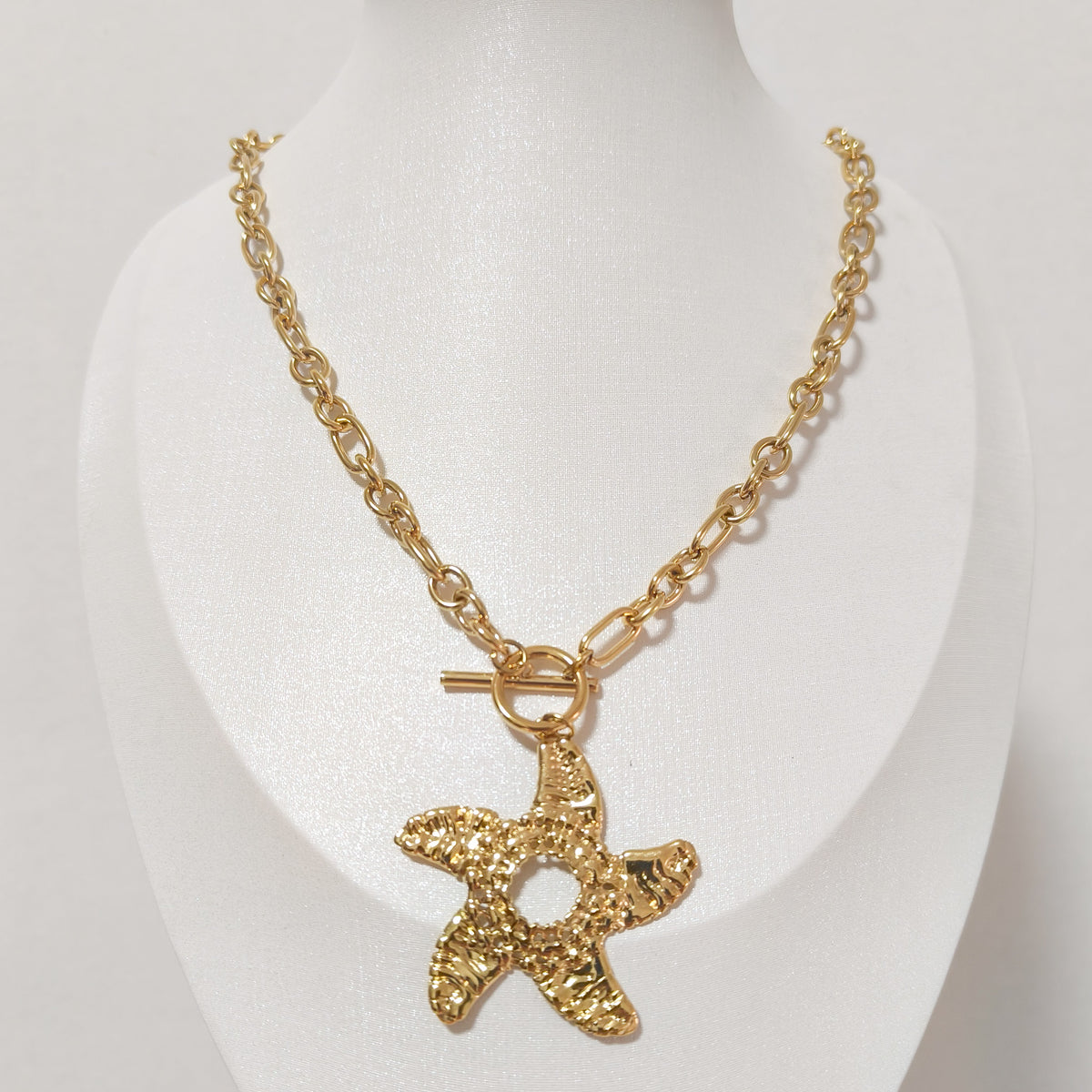 Look Capri Estrella（collar y anillo acero y ajustable）