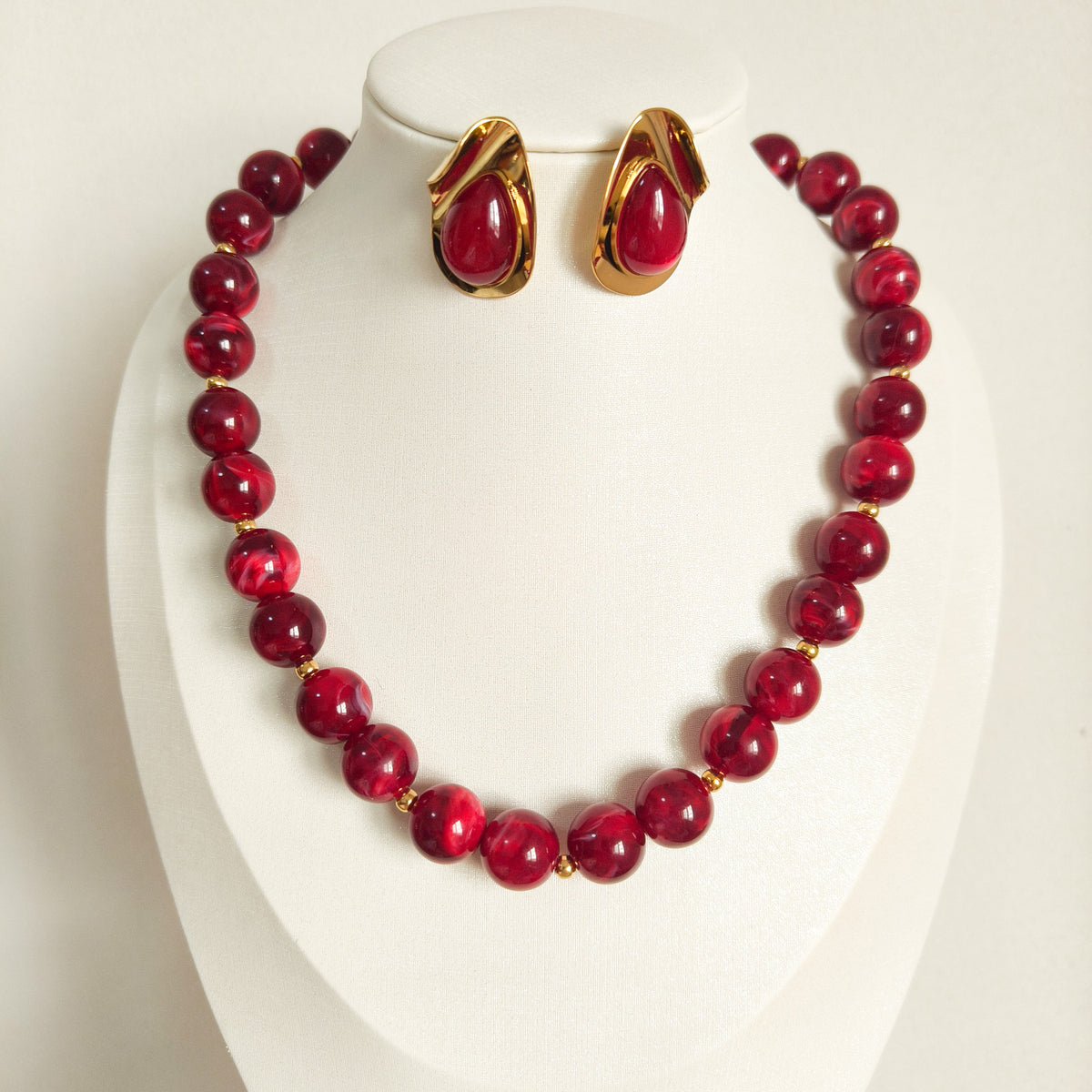 Collar Esferas Color Grecia (bolita)