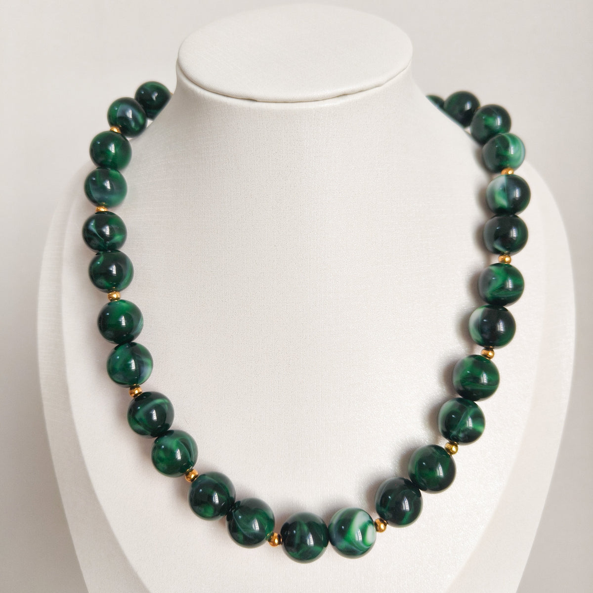 Collar Esferas Color Grecia (bolita)