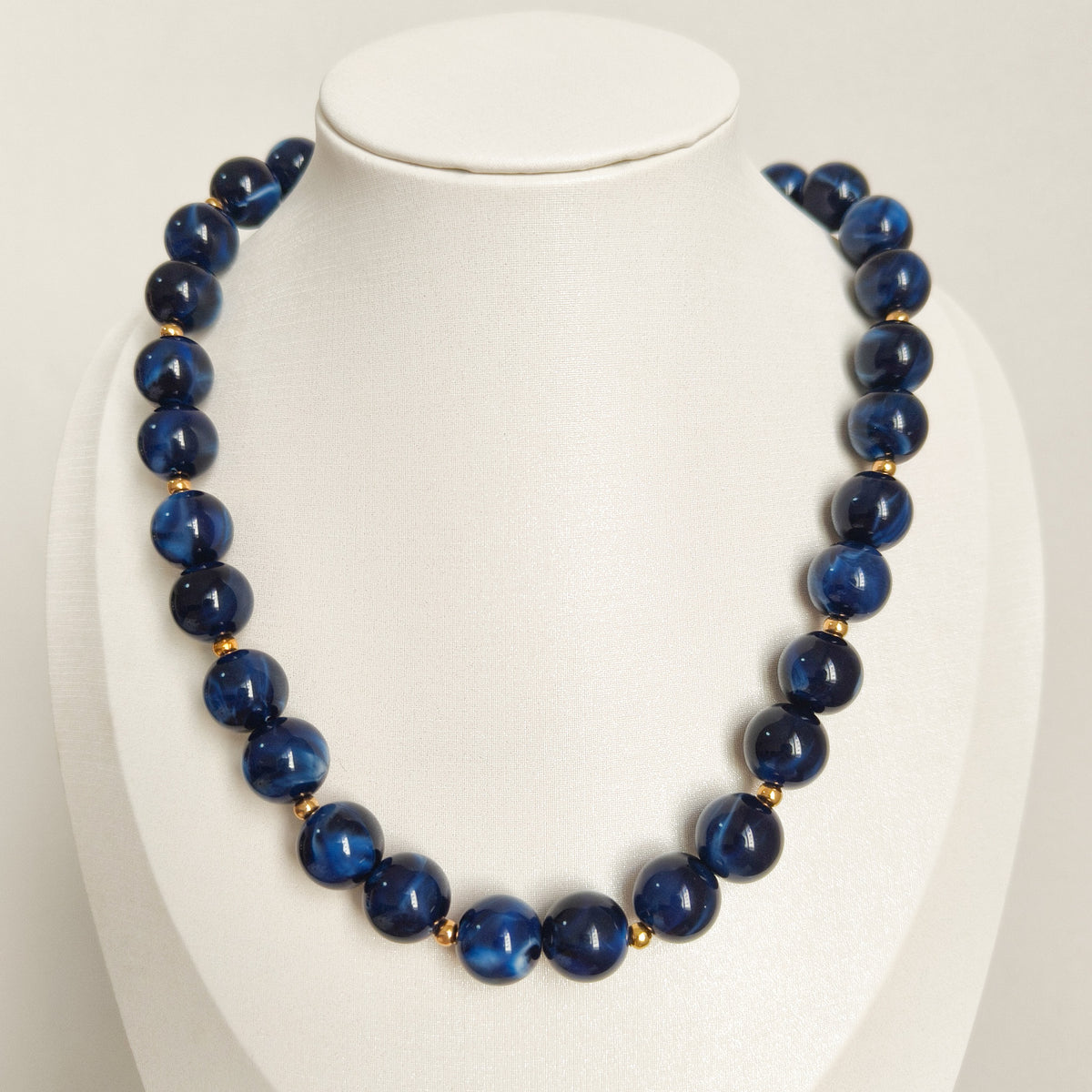 Collar Esferas Color Grecia (bolita)