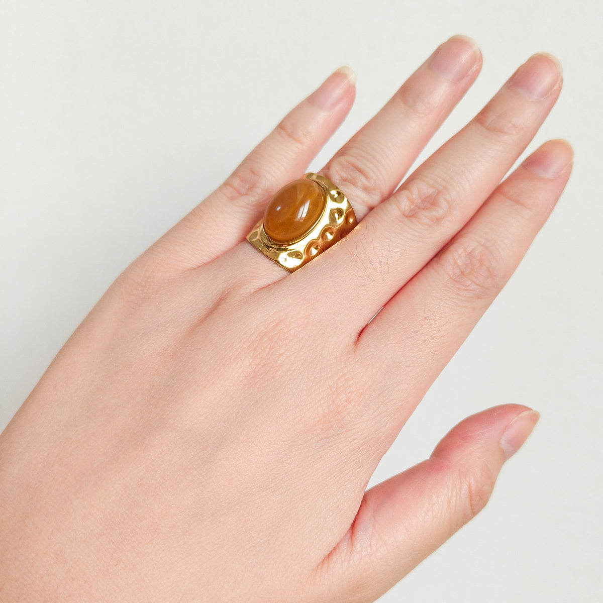 Anillo Acero Martina Imperial (ovalado)