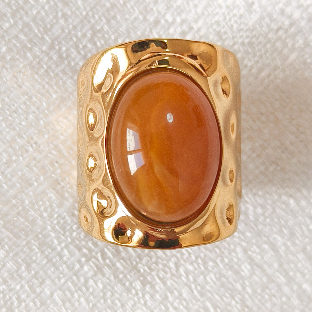 Anillo Acero Martina Imperial (ovalado)