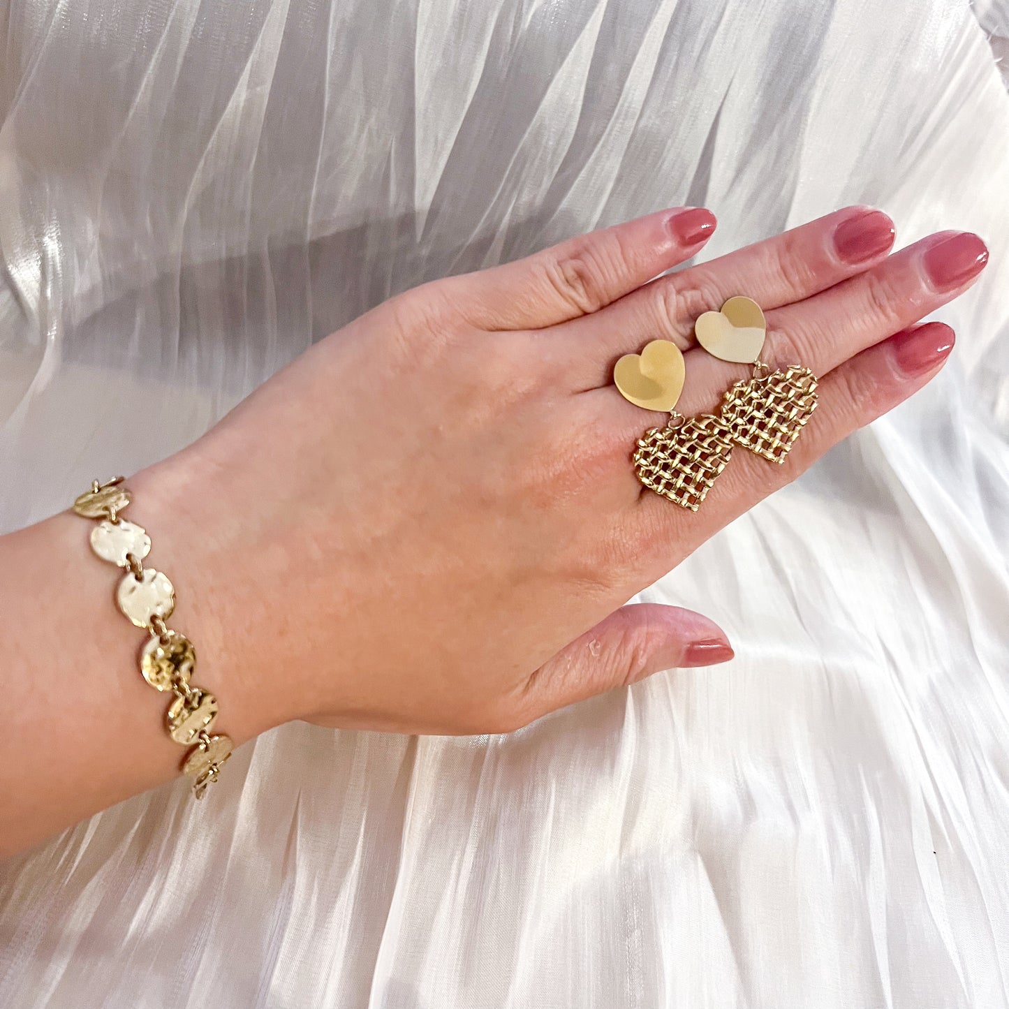 Look Moneda Siena （Dorado）( collar y pulsera)
