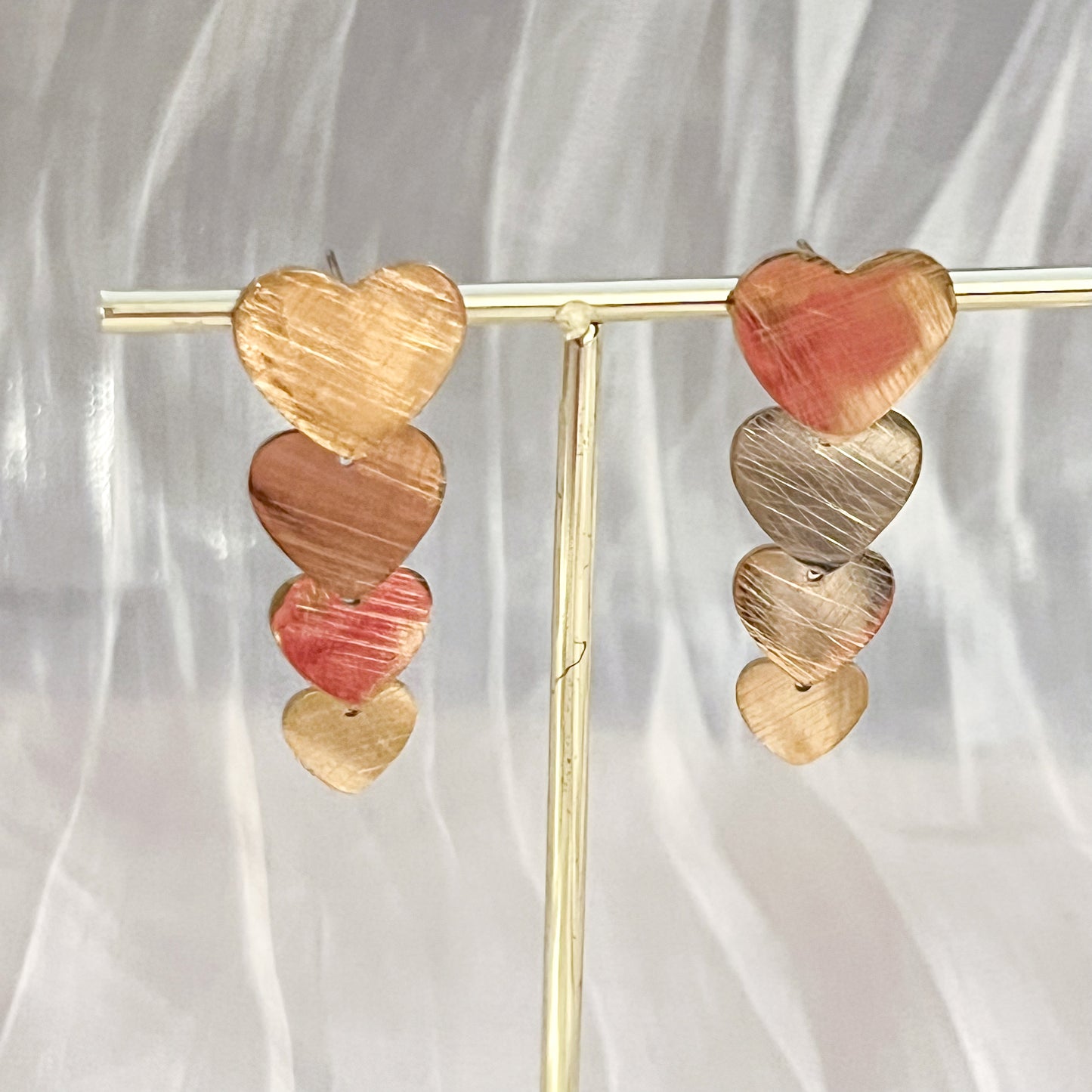 Pendientes Corazón Verona (multi capa)