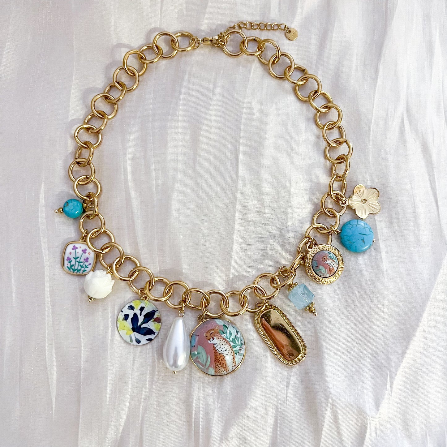 Collar Amuleto Jaguar（charms）