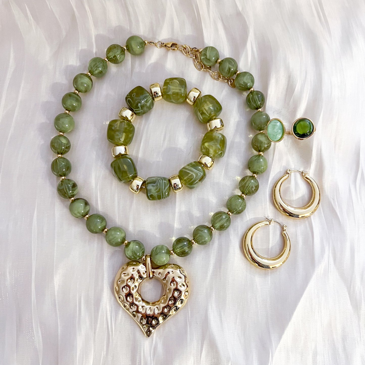 Collar Corazón Firenze（colgante corazón）