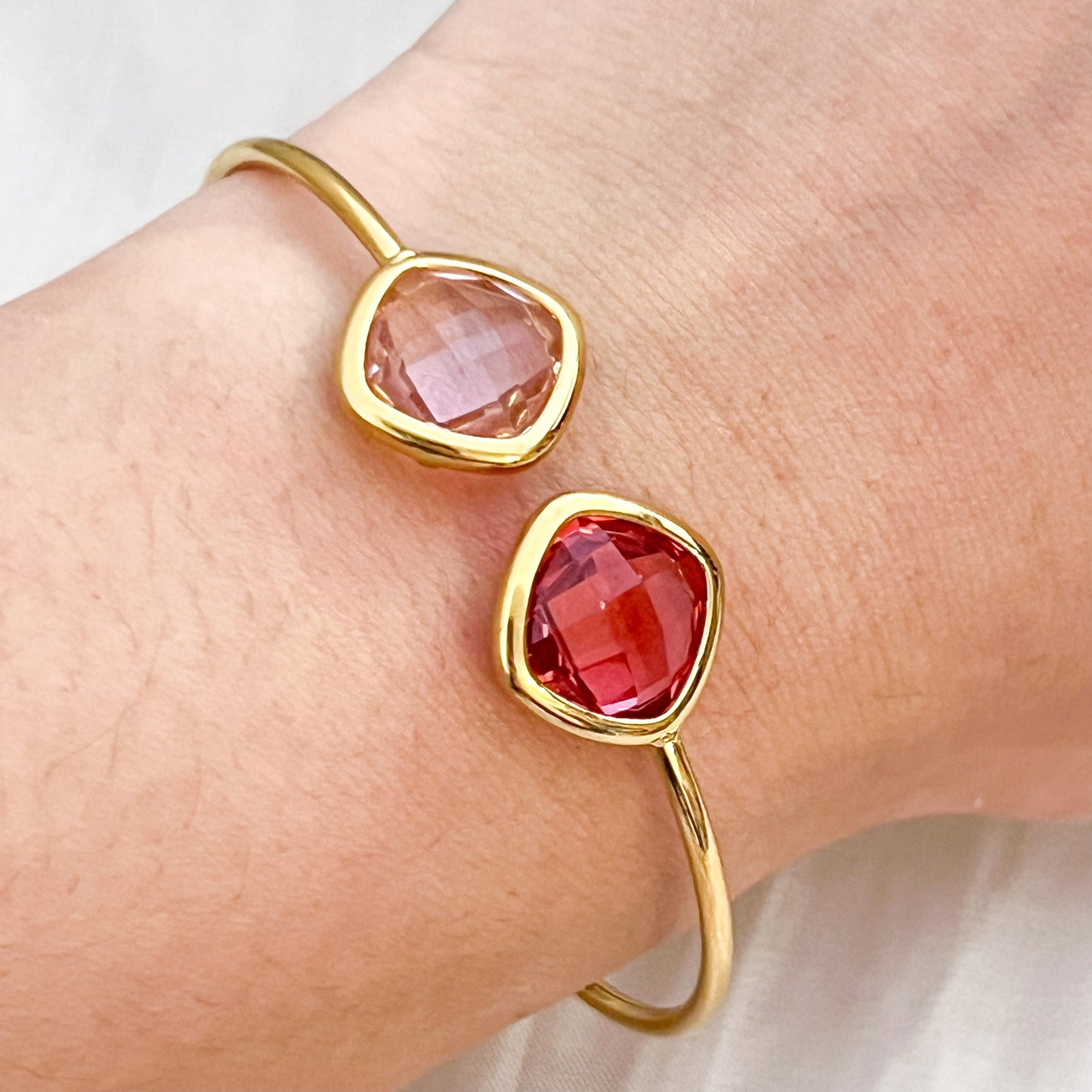 Look Aurora Luz Premium（ collar, pulsera, pendiente y anillo) ( 4 colores)