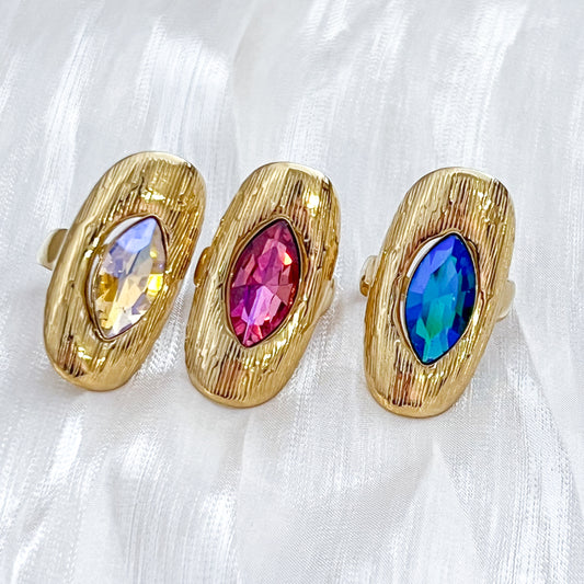 Anillo Diva Shine（circonita） Ajustable