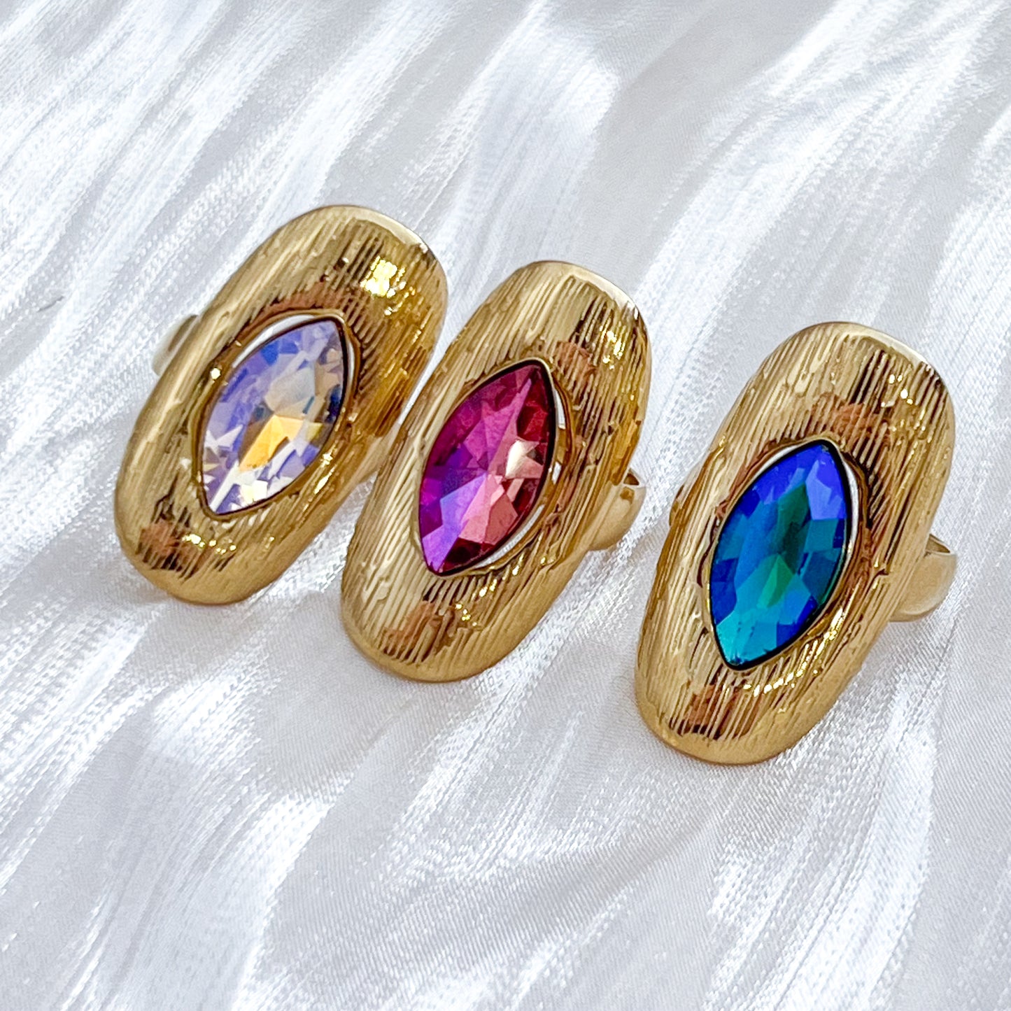Anillo Diva Shine（circonita） Ajustable