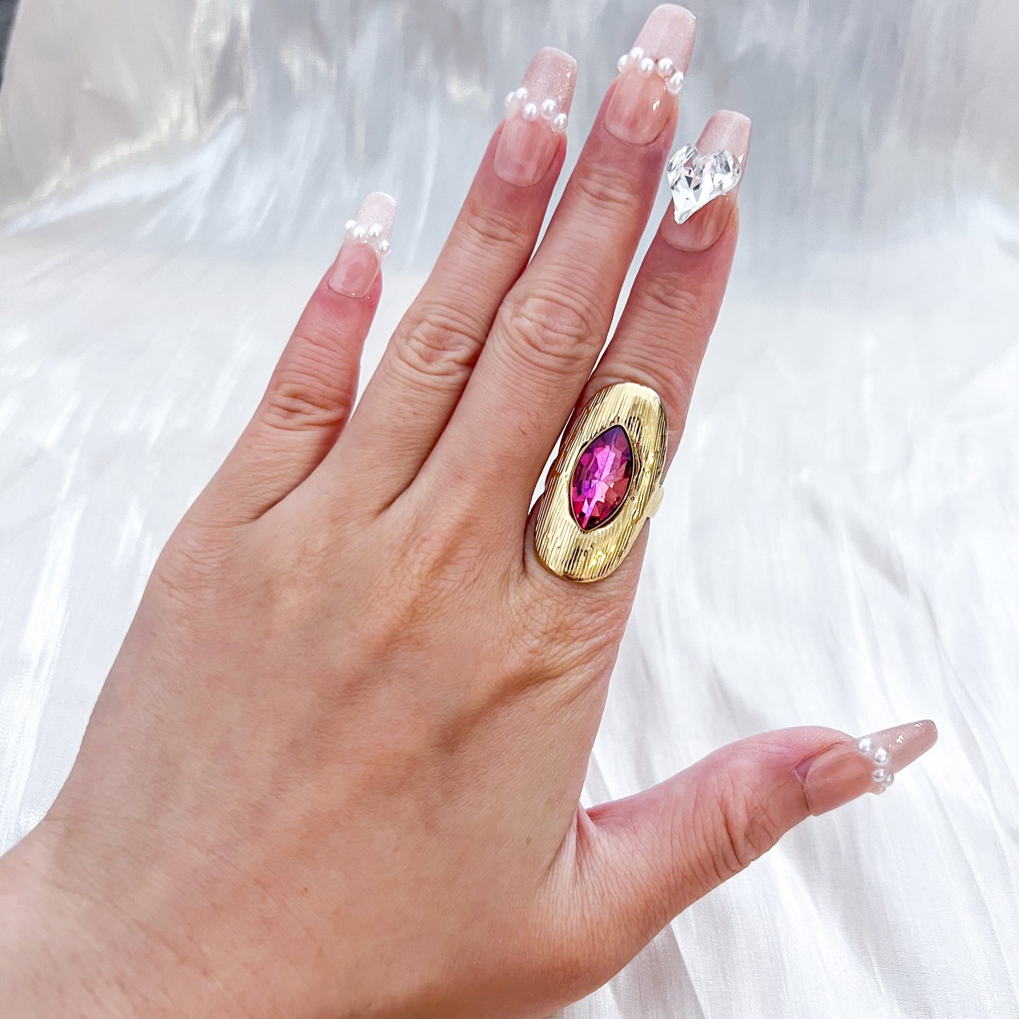 Anillo Diva Shine（circonita） Ajustable
