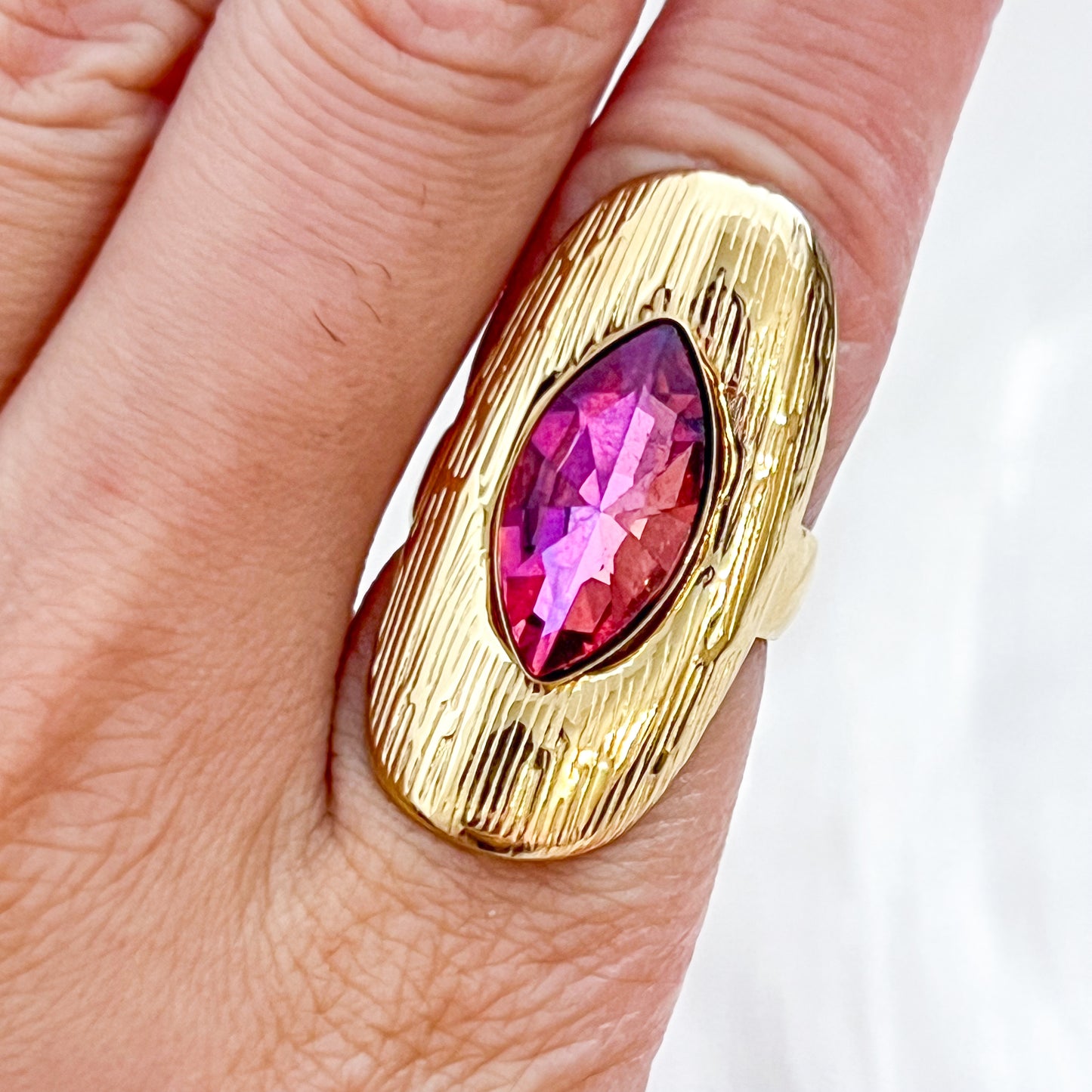 Anillo Diva Shine（circonita） Ajustable