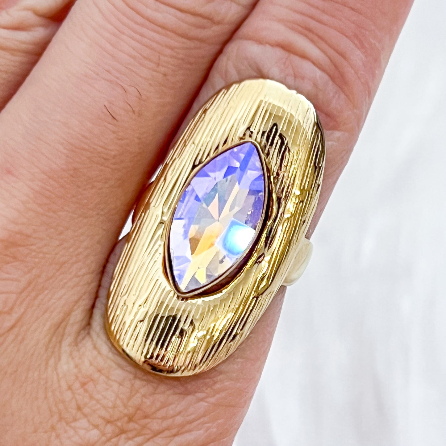 Anillo Diva Shine（circonita） Ajustable