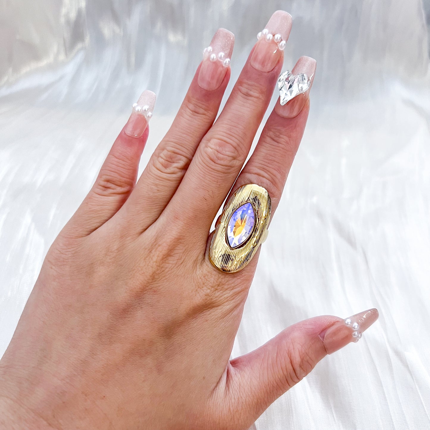 Anillo Diva Shine（circonita） Ajustable
