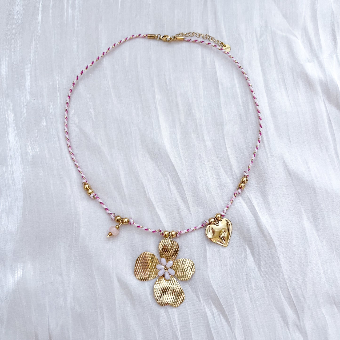 Collar Flor Romance （charm）
