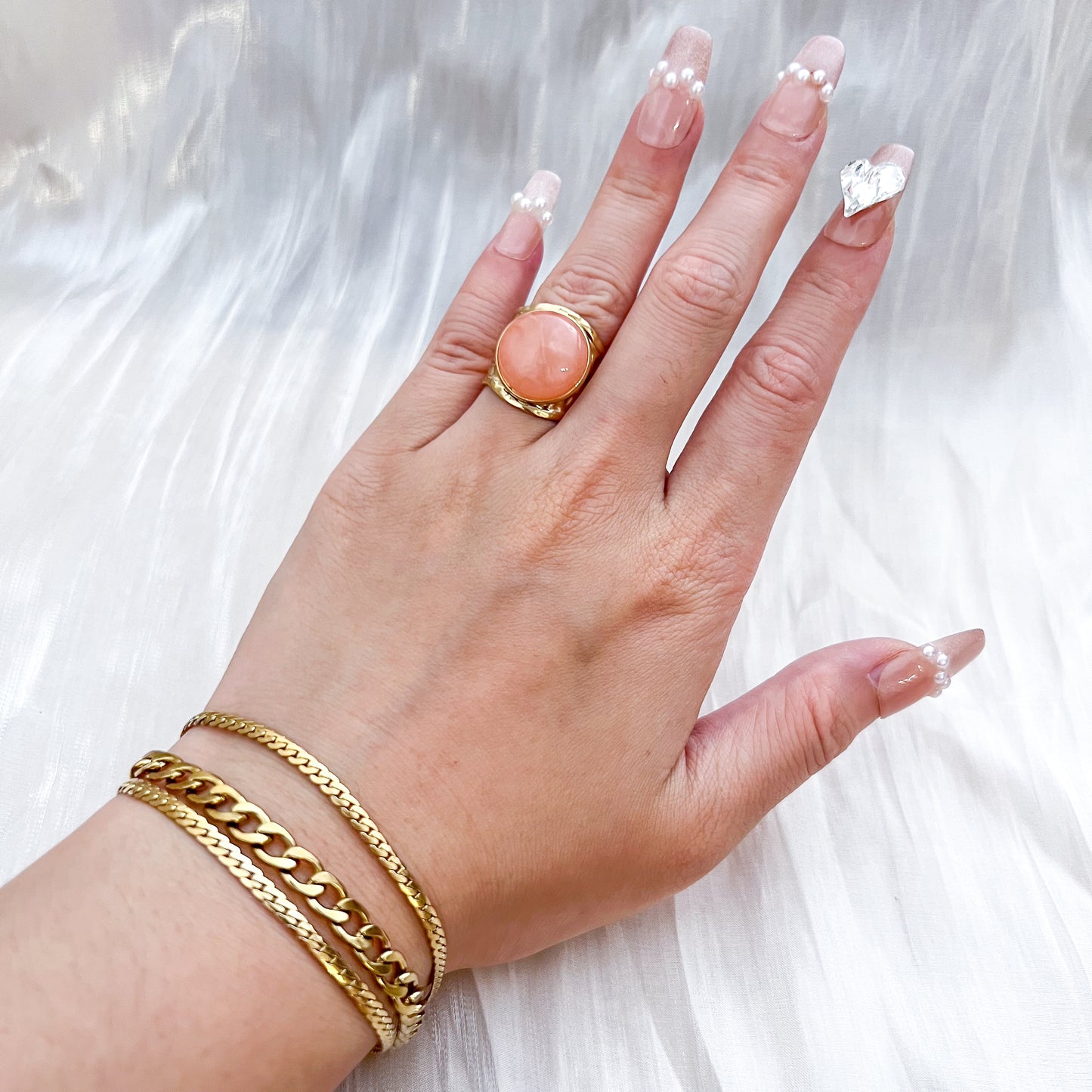 Pulsera Cadena Luxe (tres capas)