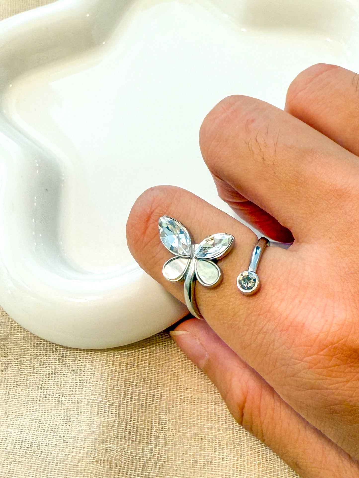 Anillo Mari Brillo Ajustable
