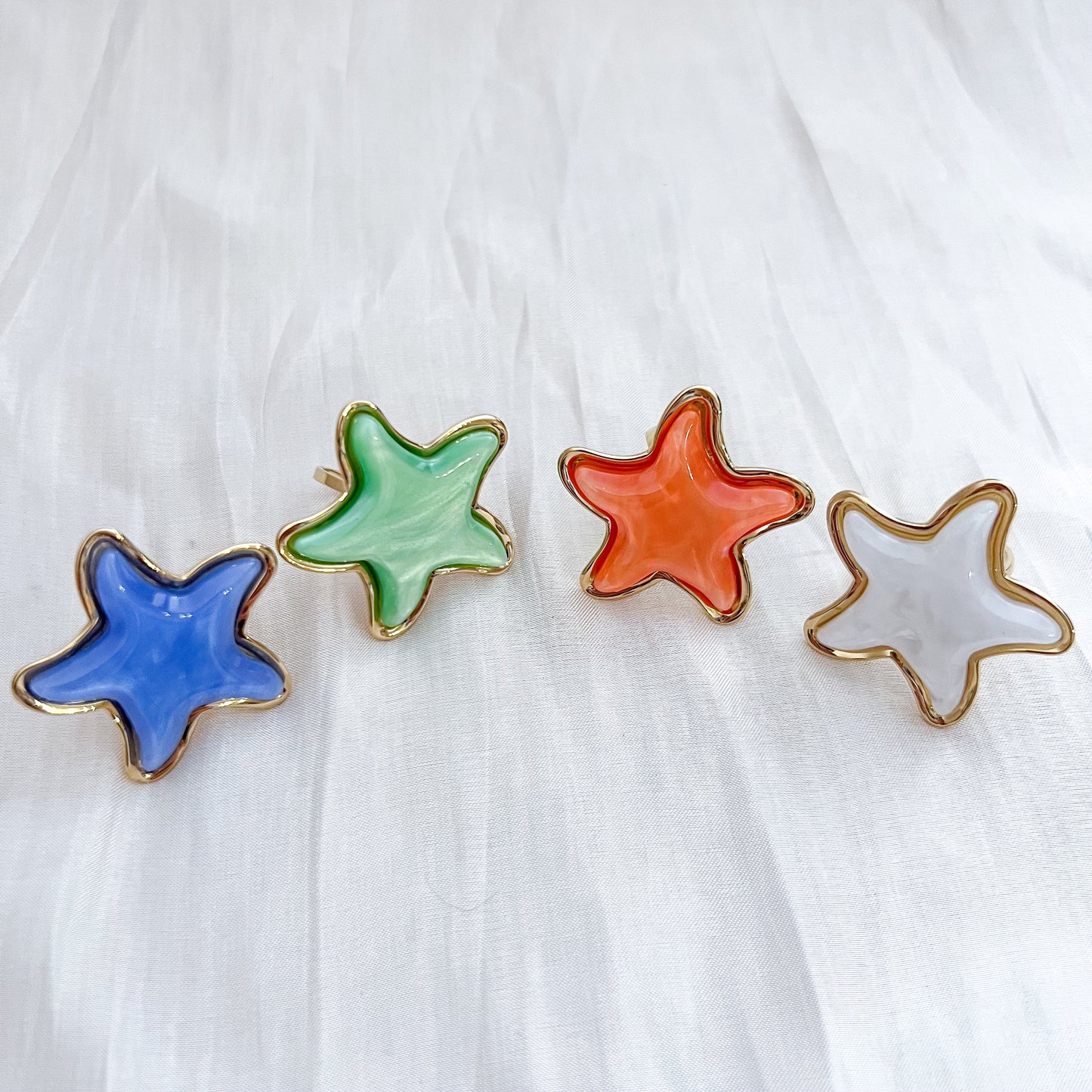 Anillo Candy Star (4colores & estrella)