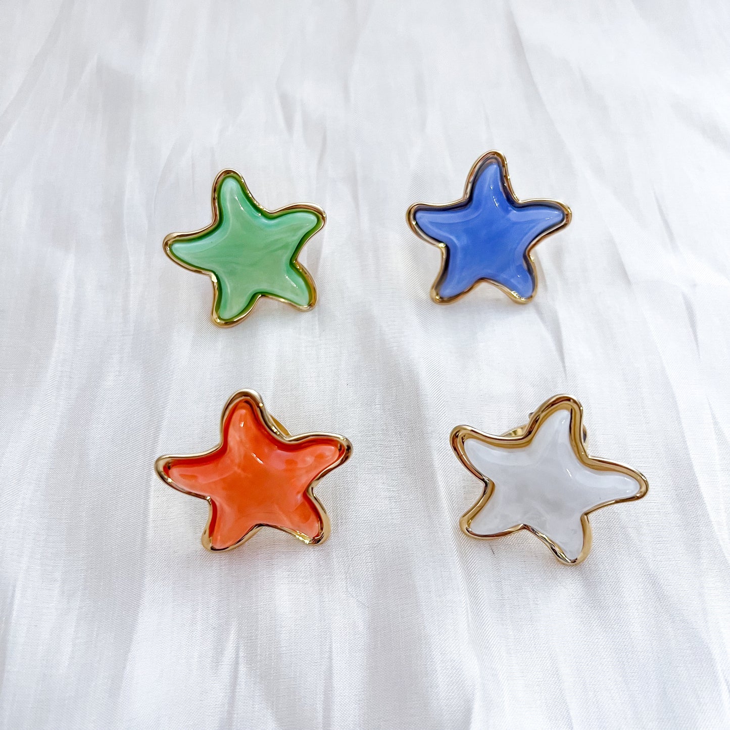 Anillo Candy Star (4colores & estrella)