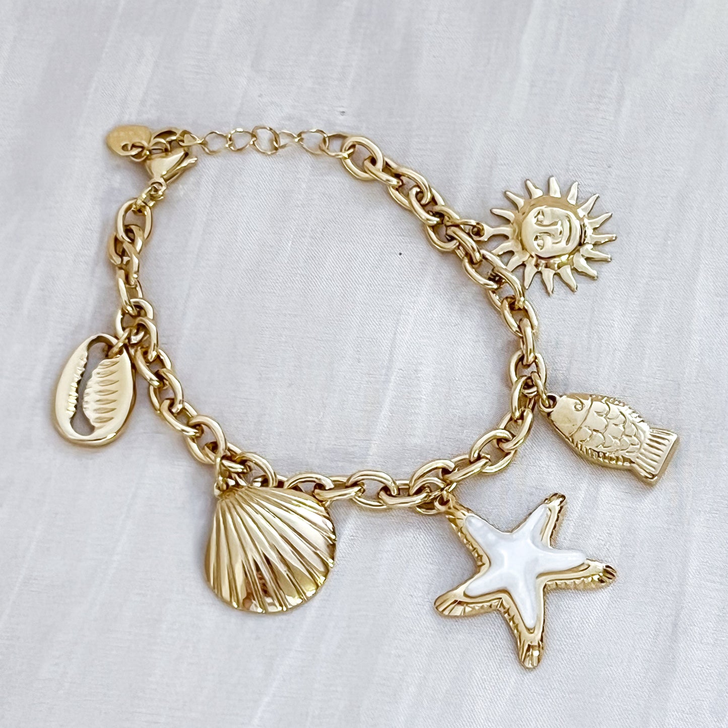 Look Tesoro del Mar Estrella （collar & pulsera & pendiente）