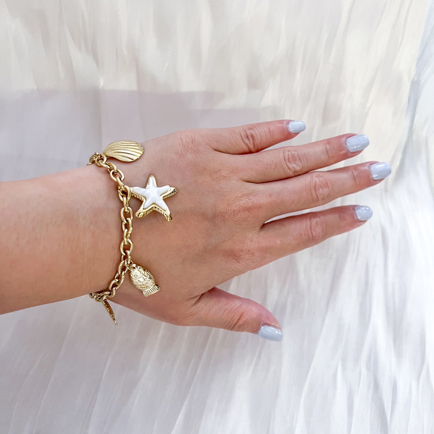 Look Tesoro del Mar Estrella （collar & pulsera & pendiente）