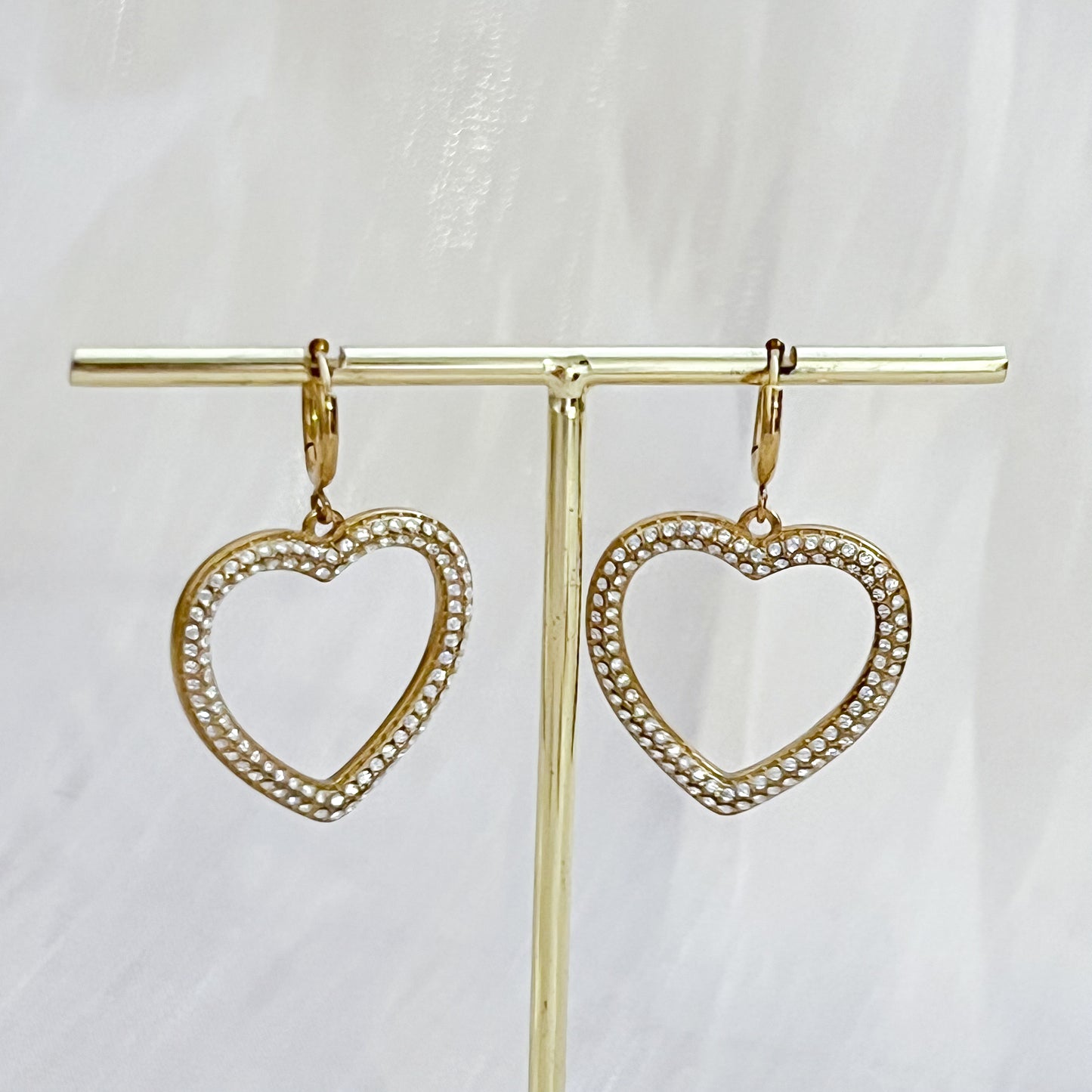 Look corazones real (pulsera & pendientes)