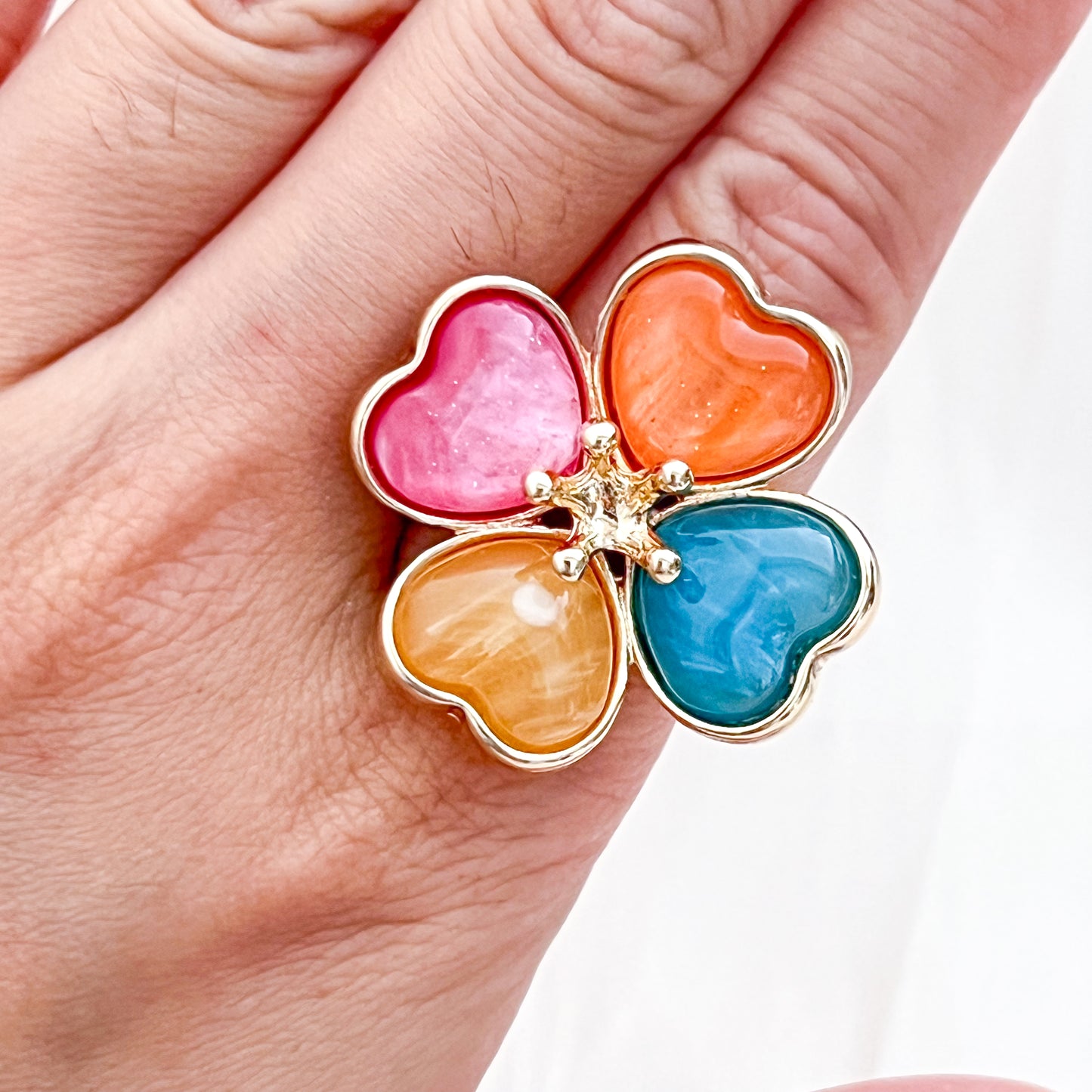 Look Valentina Bloom (brillo flor 4 color)