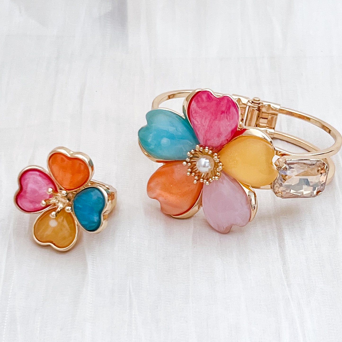 Look Valentina Bloom (brillo flor 4 color)