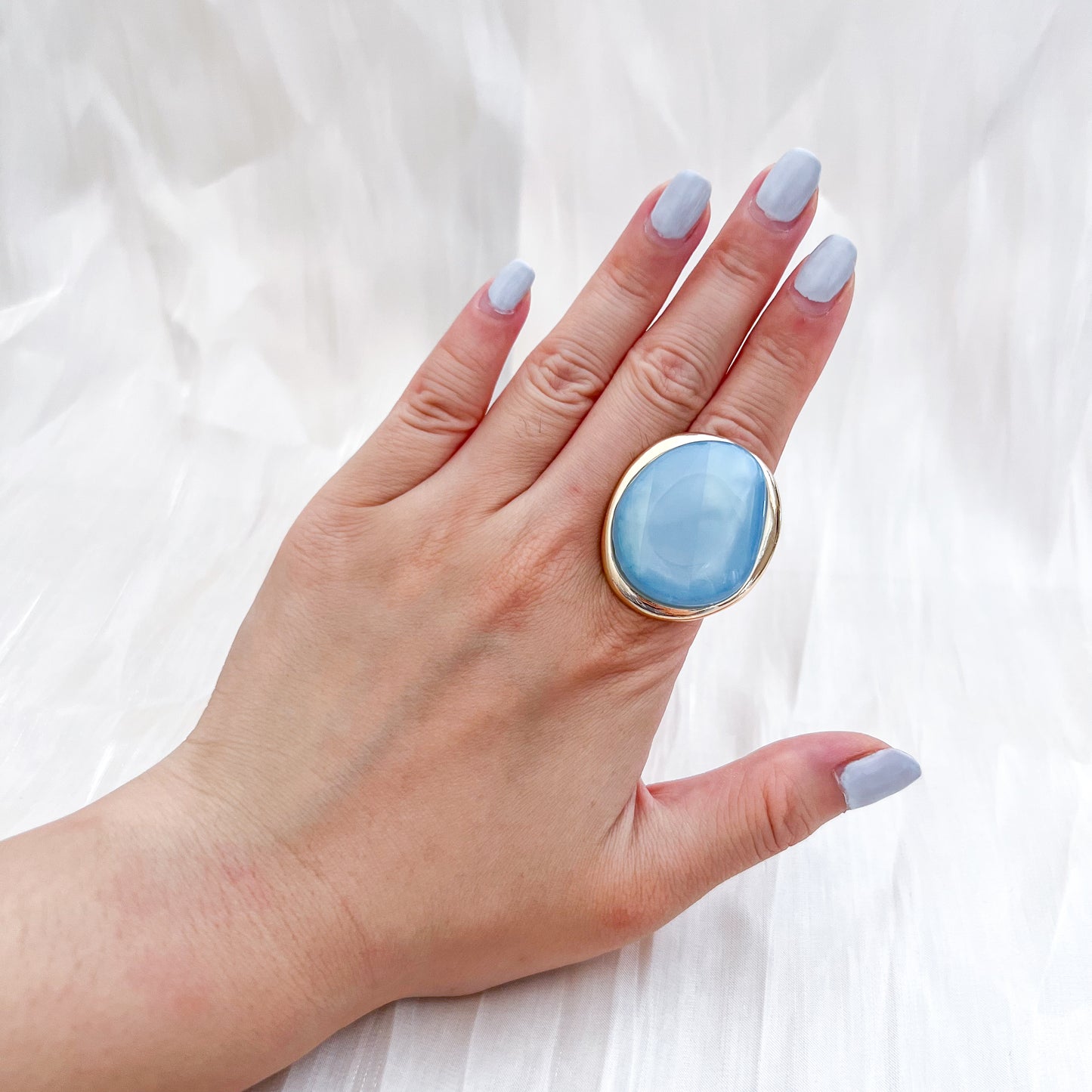 Anillo Sofia Glow (forma piedra 3 color)