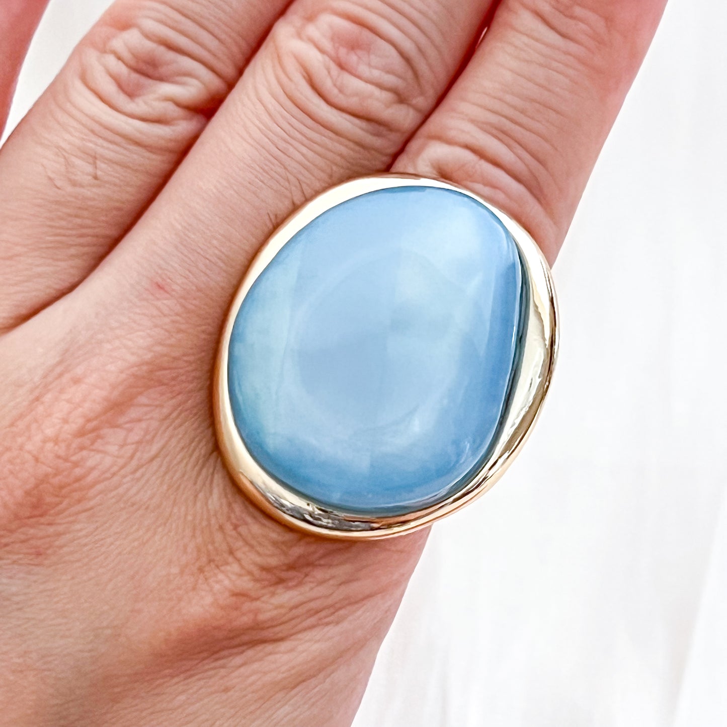 Anillo Sofia Glow (forma piedra 3 color)
