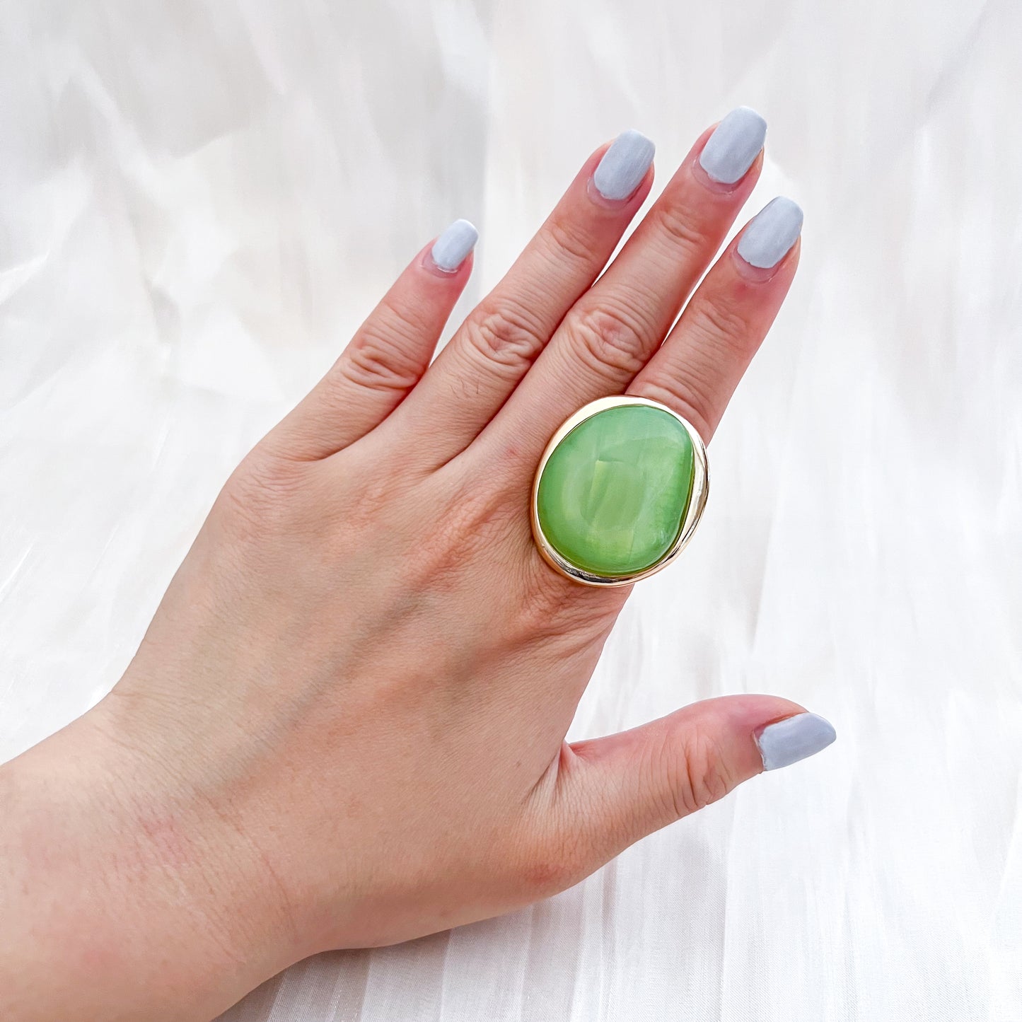 Anillo Sofia Glow (forma piedra 3 color)